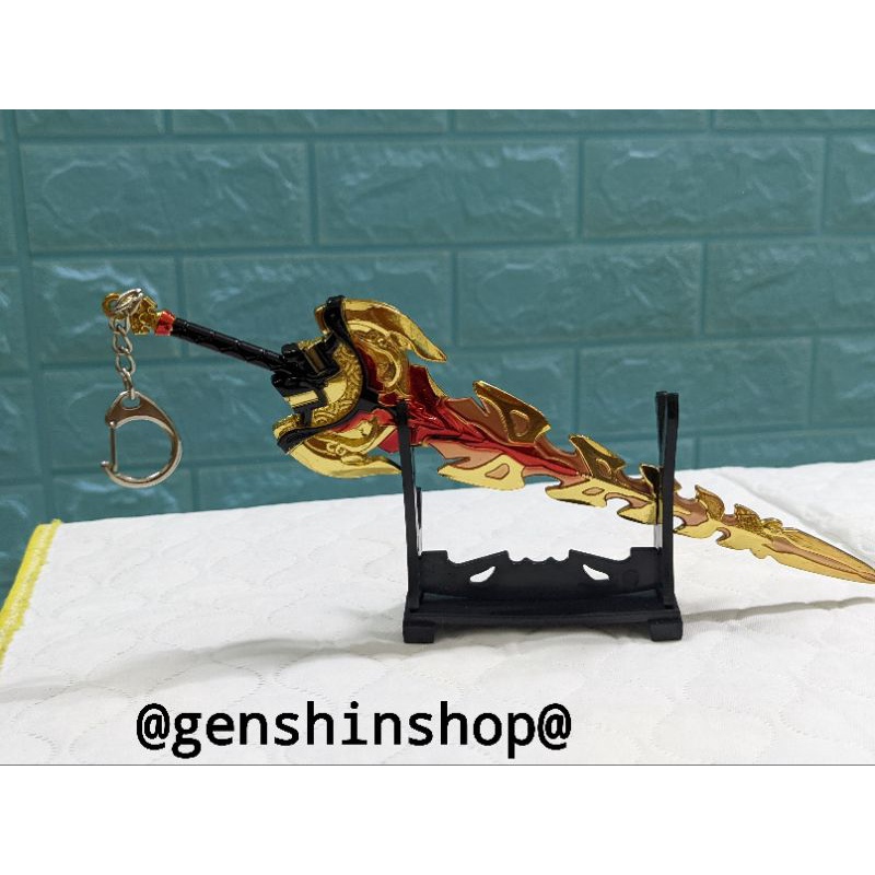Mô hình móc khoá kjếm Ly Cốt Genshin Impact 20cm
