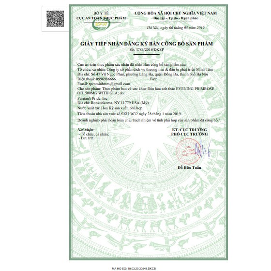 CHÍNH HÃNG - TINH DẦU HOA ANH THẢO EVEVING PRIMROSE OIL 500MG 100 viên của Puritan's Pride | BigBuy360 - bigbuy360.vn