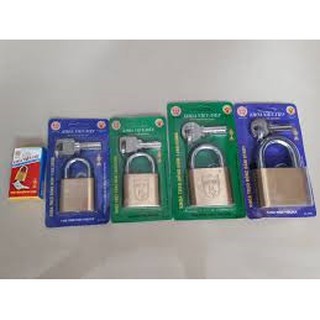 Ổ khóa Việt Tiệp khóa bấm cao cấp bằng đồng