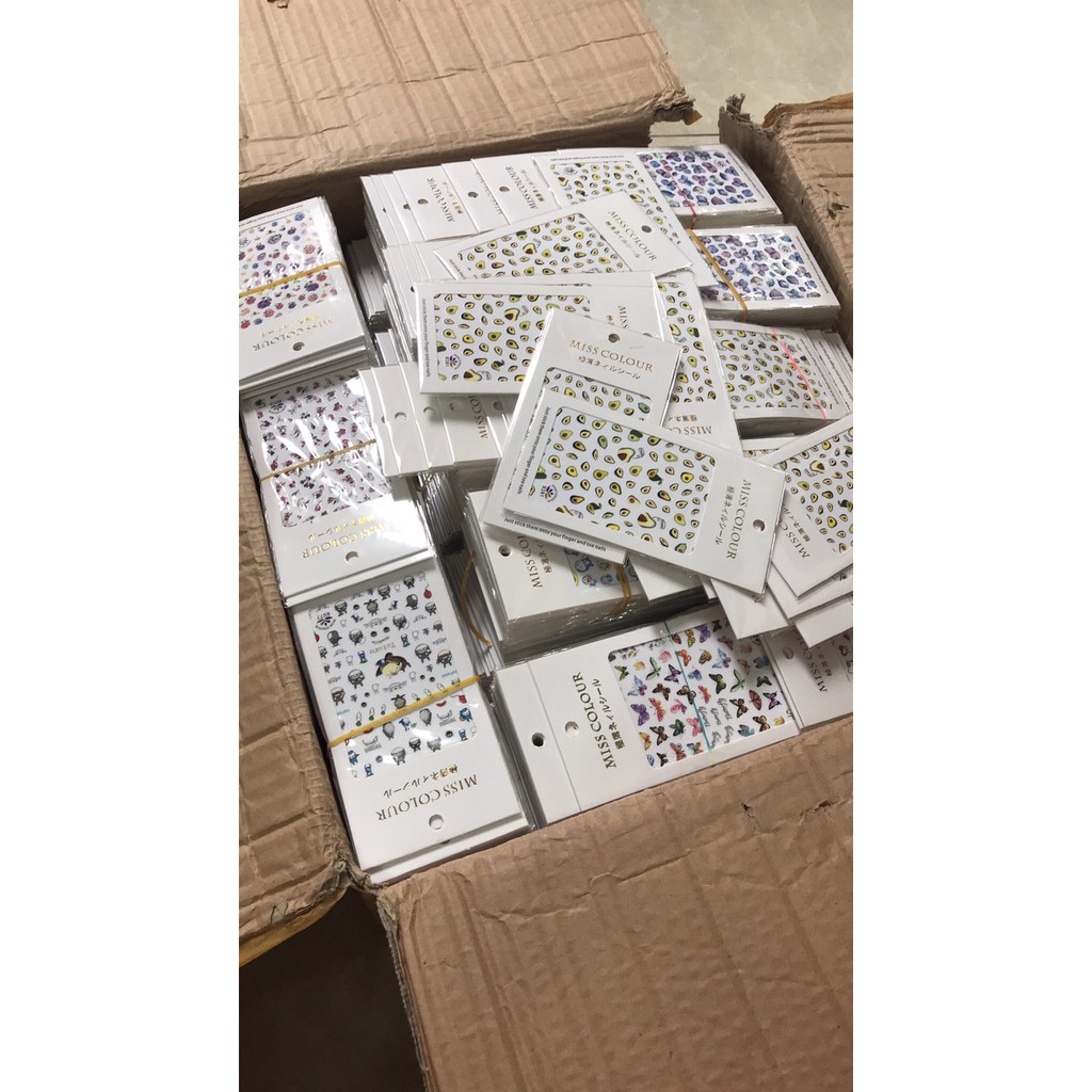 Sticker dán móng tay - Nail Sticker | Shopee Việt Nam