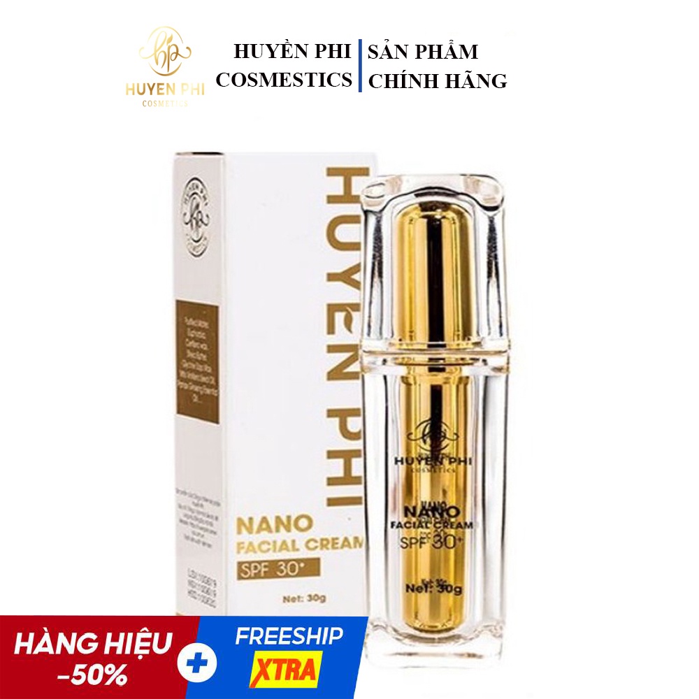 Kem Face Nano Huyền Phi - Dưỡng Trắng,Dưỡng Ẩm Da.