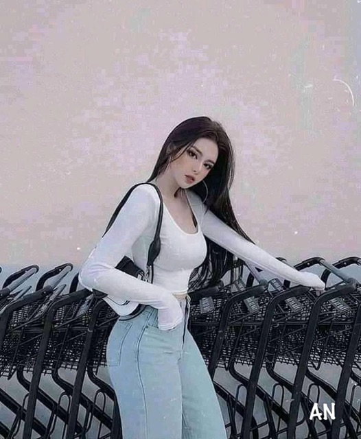 ÁO THUN ZIP CROPTOP CỔ VUÔNG SÂU SEXY MS10221 (G3-2)