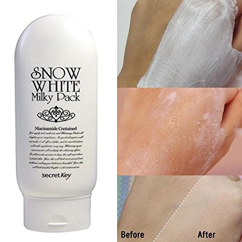 Kem Tắm Trắng Toàn Thân Secret Key Snow White Milky Pack 200g