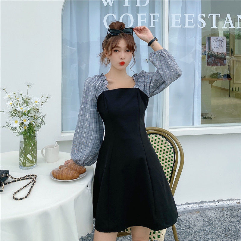 Đầm Ngắn Dáng Chữ A Họa Tiết Caro Thời Trang Cho Nữ | BigBuy360 - bigbuy360.vn