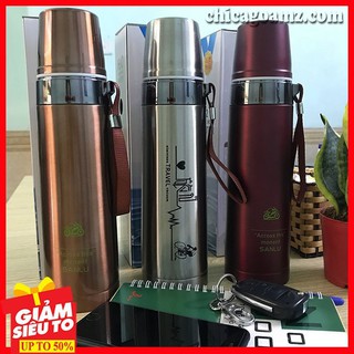 Bình giữ nhiệt sanlu h2o inox 800ml