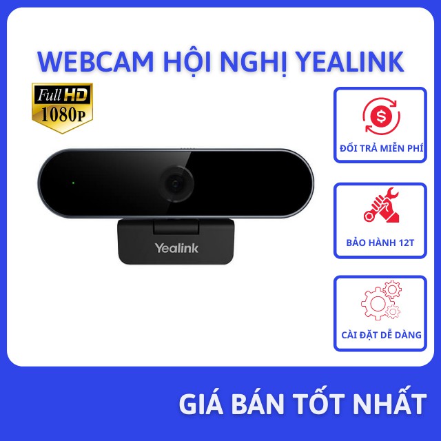Webcam Hội Nghị Học Tập Trực Tuyến Yealink UVC20 thumbnail