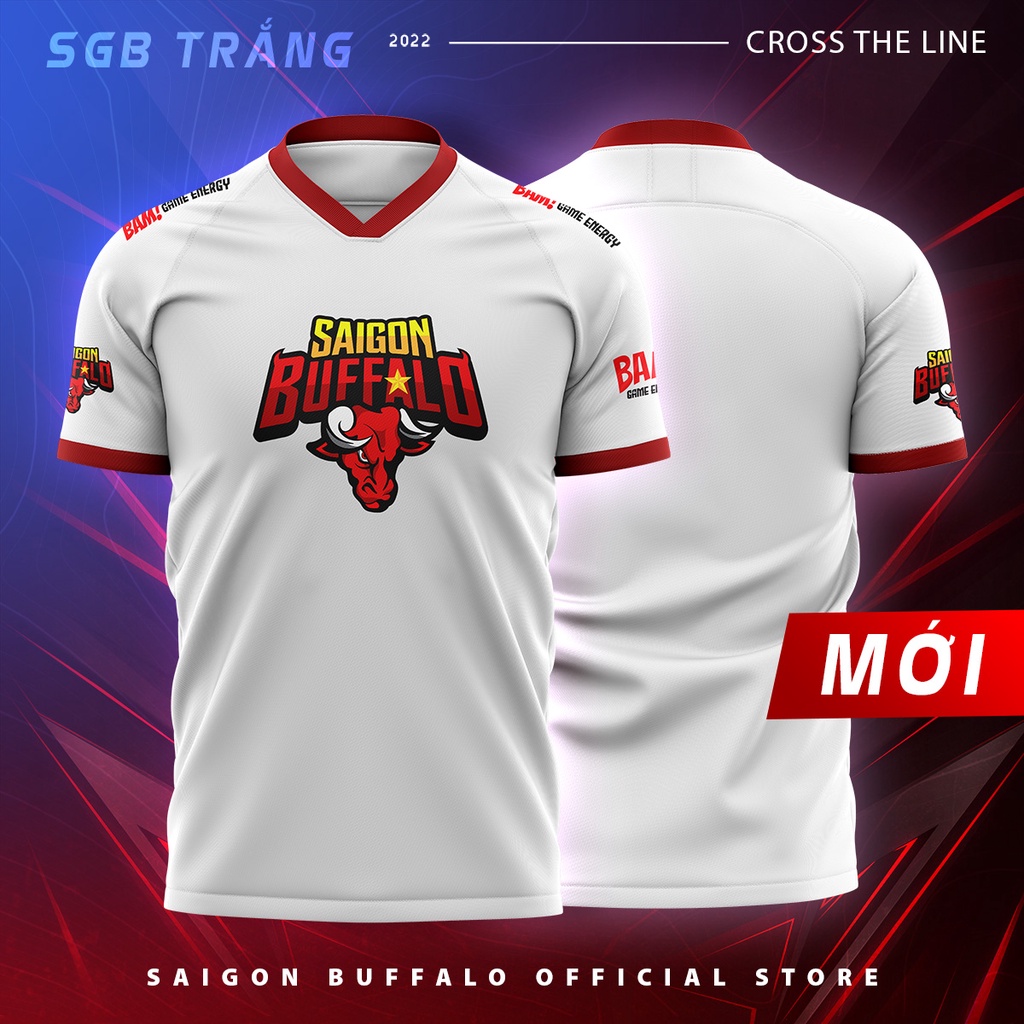 Áo SGB Trắng - Saigon Buffalo VCS 2022