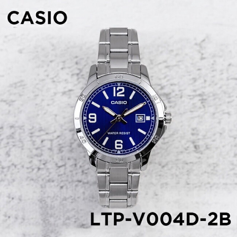 Đồng hồ nữ dây kim loại Casio Anh Khuê LTP-V004D-2BUDF