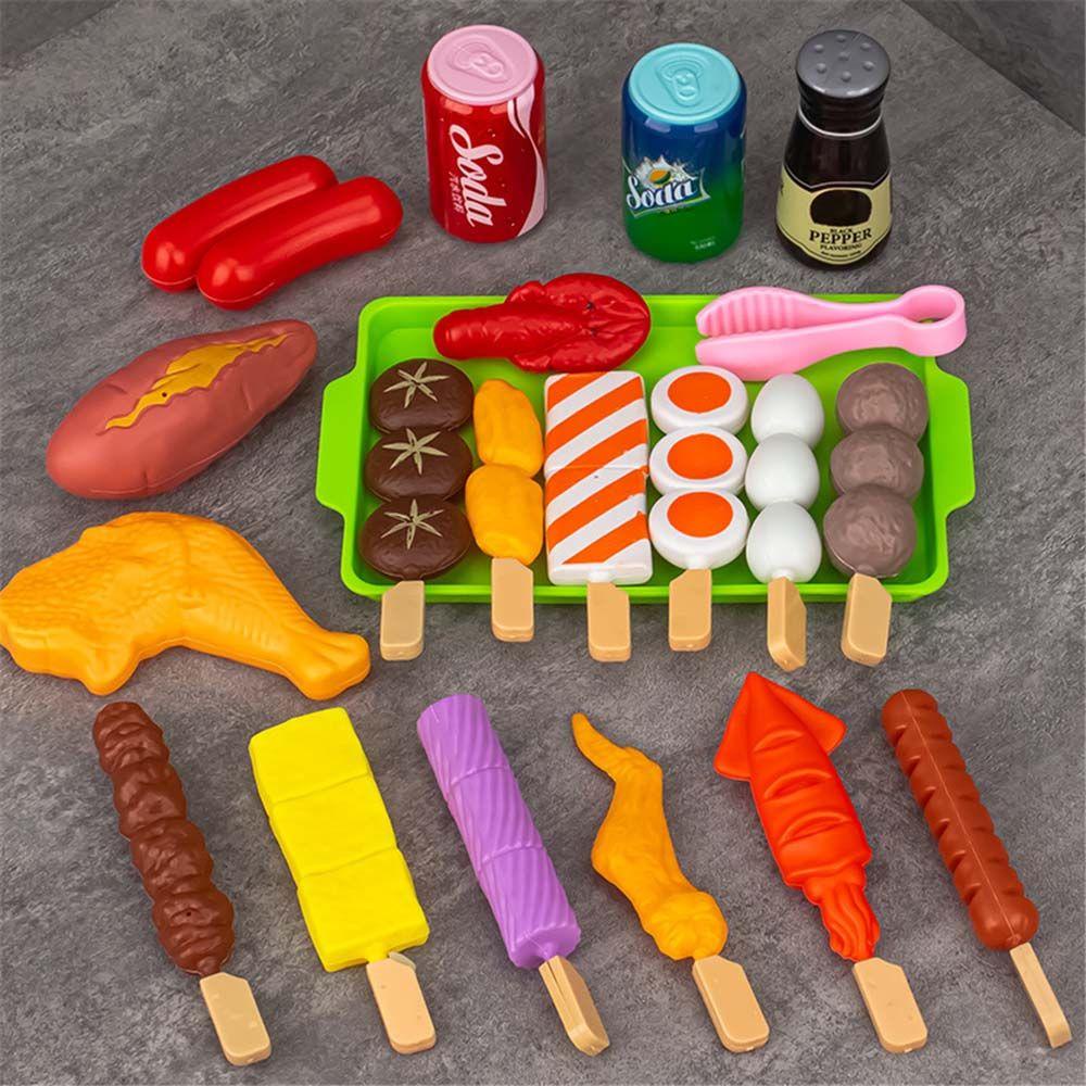 PRESTON Bộ Đồ Chơi Bếp Nướng BBQ Mini Dễ Thương Cho Bé