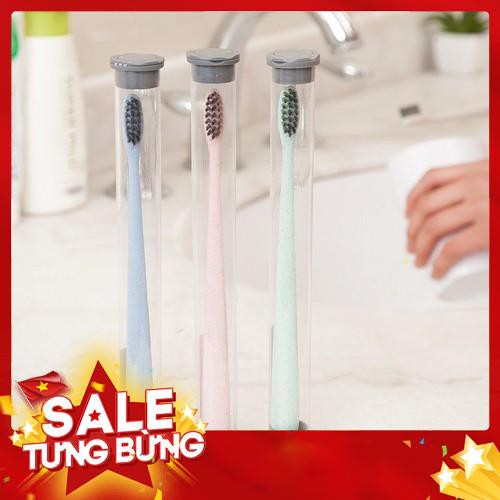 Bàn chải đánh răng làm từ than tre hoạt tính và lúa mạch - suppercheap_store - Siêu HOT