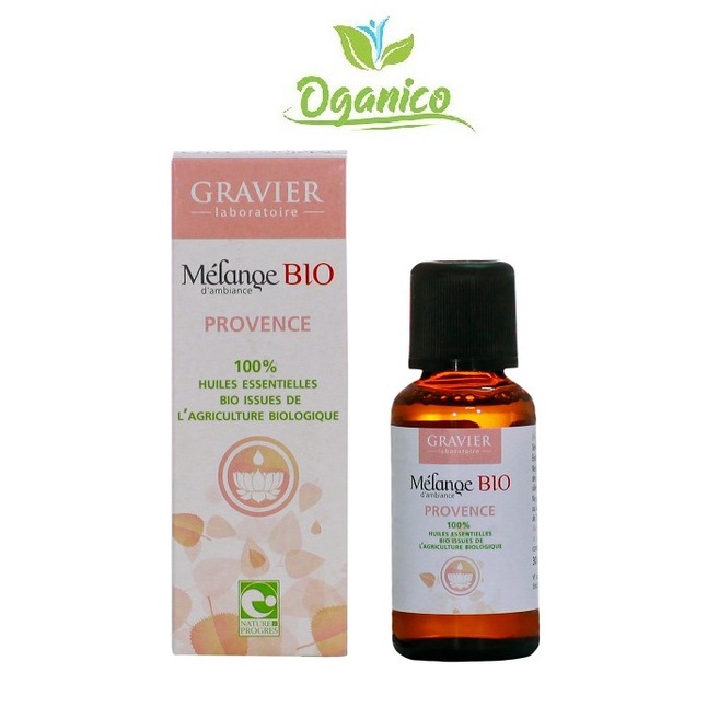 Tinh dầu hữu cơ tổng hợp Provence Gravier 30 ml