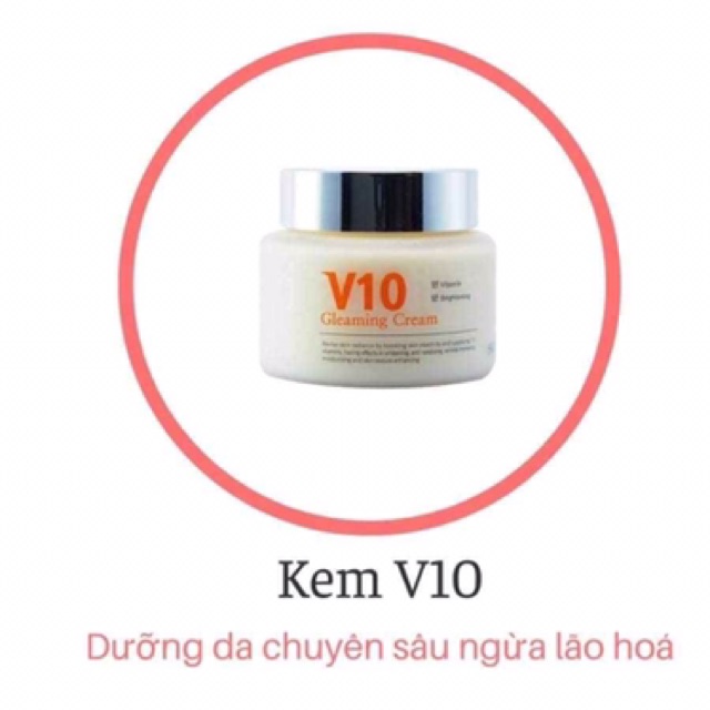 Bộ dưỡng ngày đêmTINH CHẤT BƠ,KEM V10,KEM WHITE ANGEL