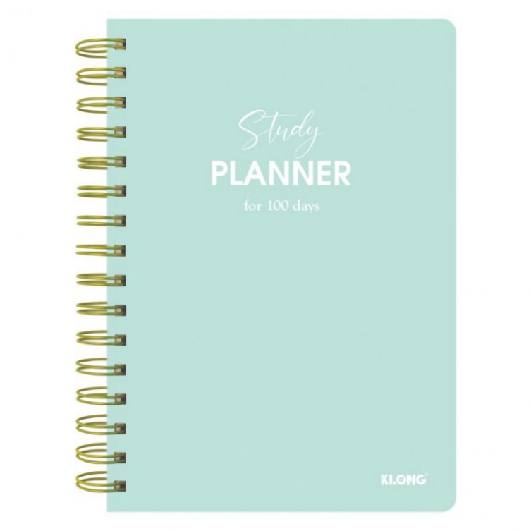 ( Chính Hãng ) Sổ lò xo KLONG kép Study Planner A5 - MS: 946