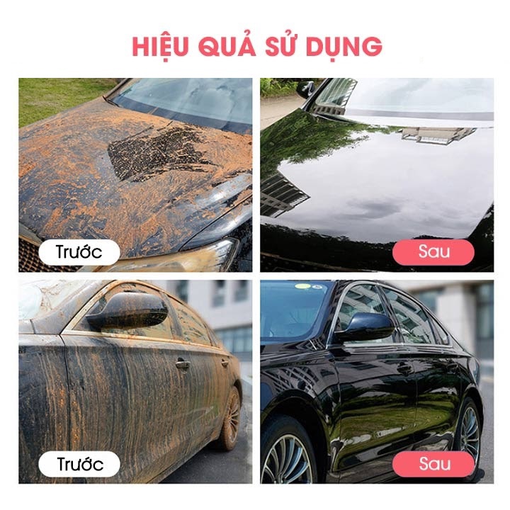 Xà bông rửa xe bọt tuyết, phủ bóng sơn xe 2in1 3M car wash with wax - nước rửa xe ô tô đậm đặc, rửa xe máy