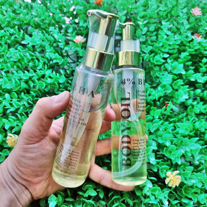 Body Oil 4% Bha 250Ml - Dưỡng Ẩm Da & Giúp Da Săn Chắc