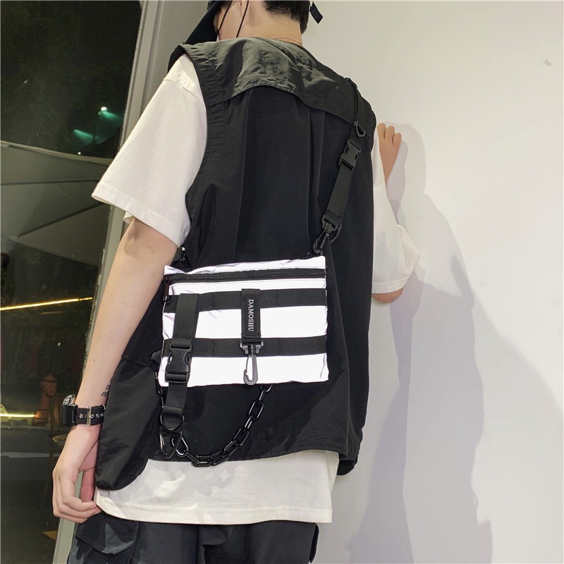 HeyMister - Túi đeo chéo chống nước phản quang cá tính HeyMister Mini Bag HM19
