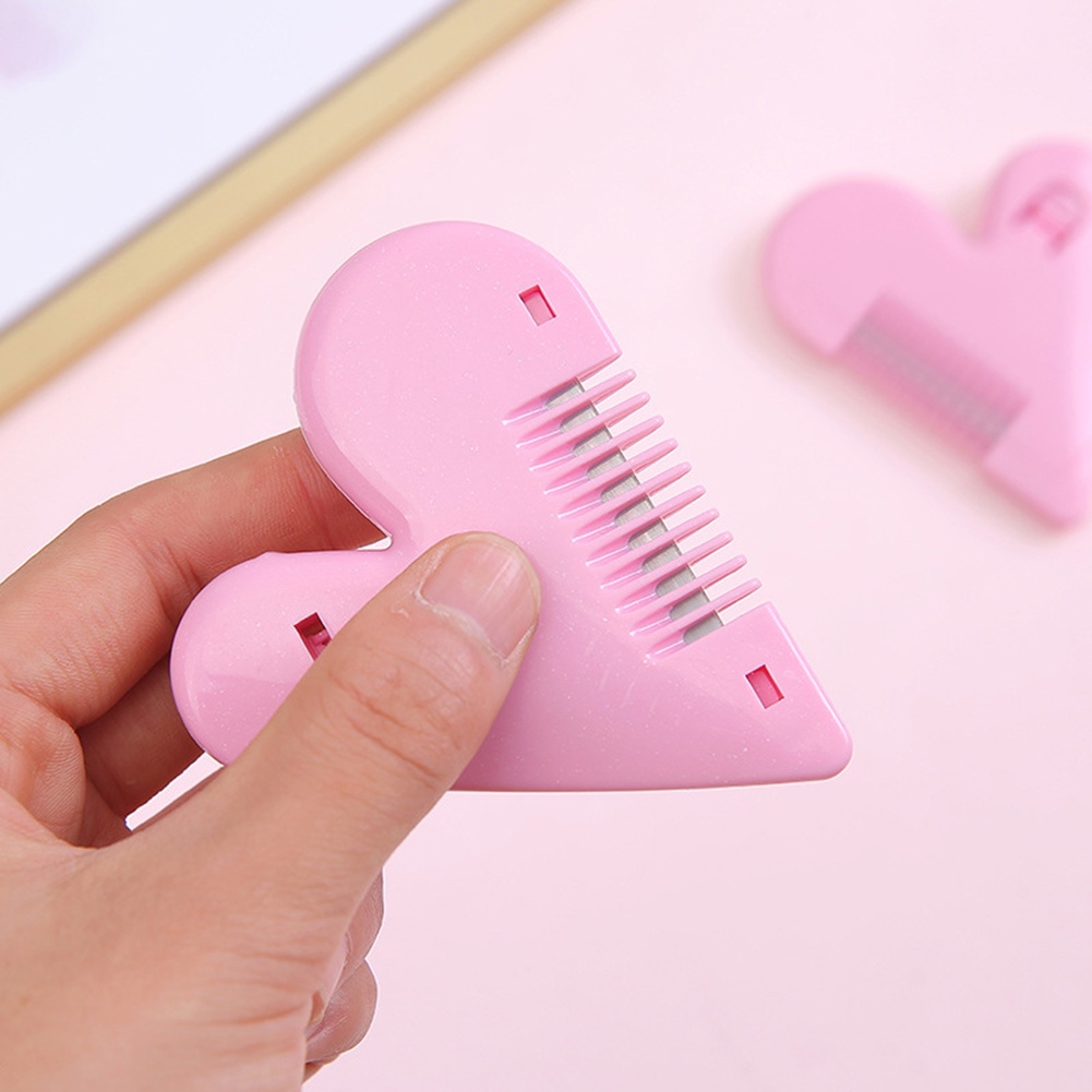 1 Lược Cắt Tóc Tạo Kiểu Hình Trái Tim Cho Salon