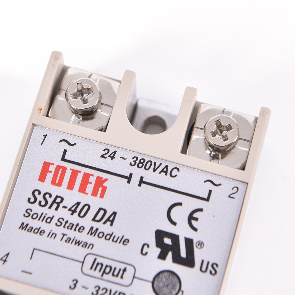 Rơ Le Công Nghiệp SSR 40A Với Bộ Điều Khiển SSR-40DA 40A DC