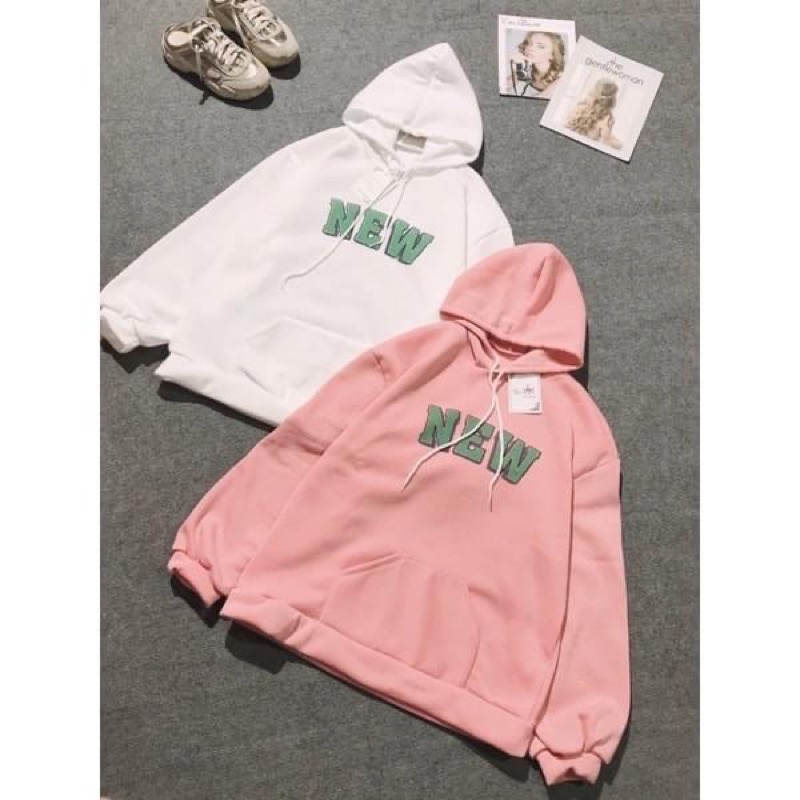 Áo Hoodie Nam Nữ Unisex Form Rộng Vải Nỉ Lót Bông Dày Dặn