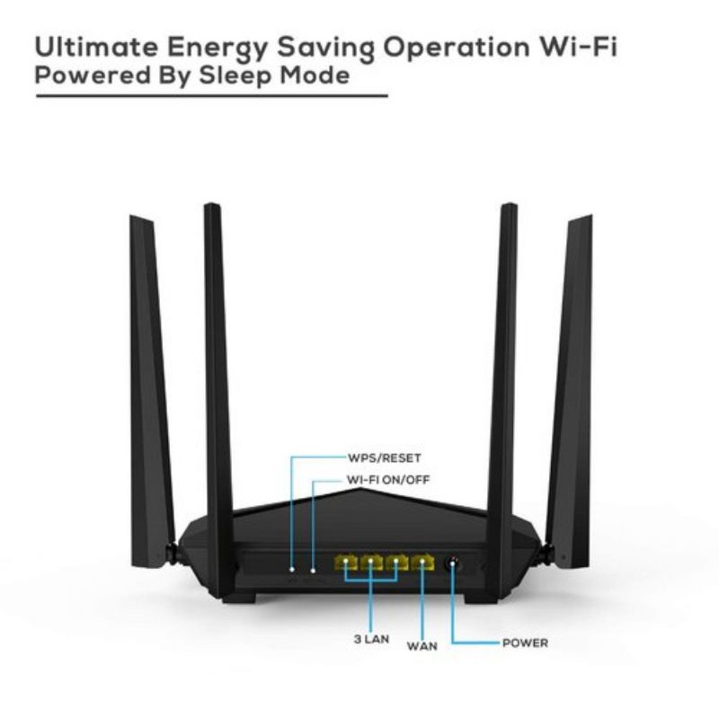Bộ Phát Wifi Tenda AC10 Dual Band 2.4Ghz/5Ghz AC1200Mpbs Gigabit Wan/Lan/1000Mb | BigBuy360 - bigbuy360.vn