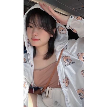 Áo Khoác Dù Gấu Dễ Thương Hèo Studio (Ảnh Thật + Video)