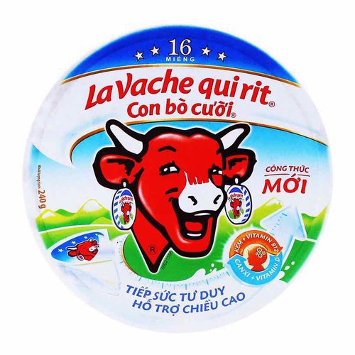 Phô mai La vache Qui rit con bò cười 16M 240g