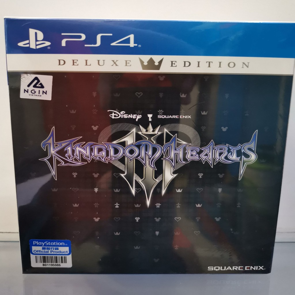 [Mã ELHAMS5 giảm 6% đơn 300K] Đĩa Game PS4 - Kingdom Hearts III Deluxe Edition [Asia]