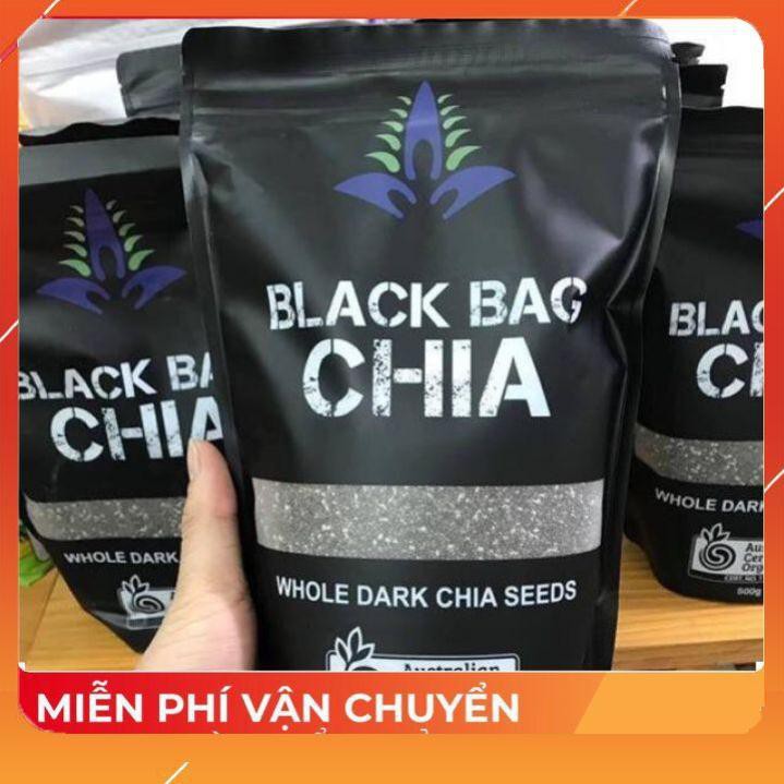 Hạt chia úc Black Bag [FREE SHIP - CAO CẤP] mẫu mới nhất 500g,