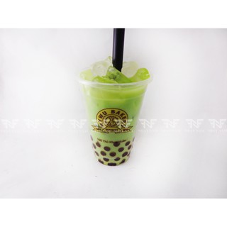 Trà Sữa Matcha _ Mô hình thức uống bằng nhựa