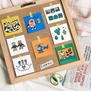 Set 8 Tấm Postcard Dễ Thương