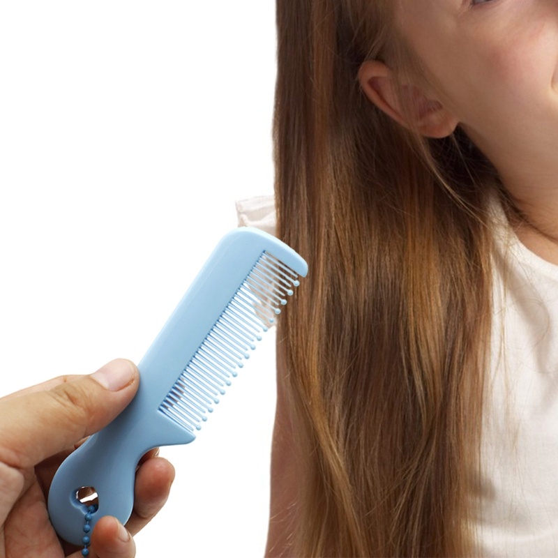 Lược Chải Tóc Bằng Nhựa Mềm Chống Tĩnh Điện Họa Tiết Hoạt Hình Dễ Thương Cho Bé