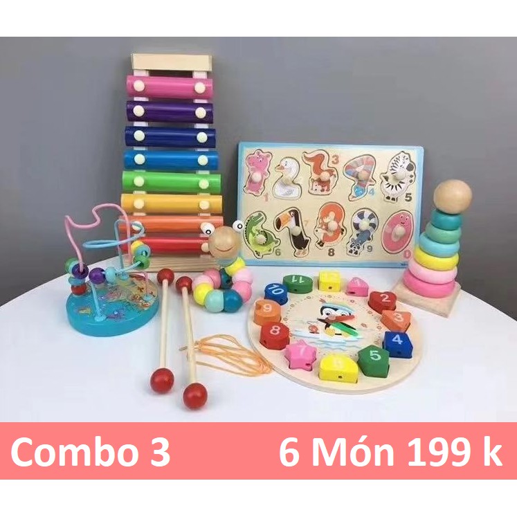 Giảm 10% [Tối Đa 35K Đơn Từ 50K] - Đồ Chơi Trẻ Em - ComBo 7 Món