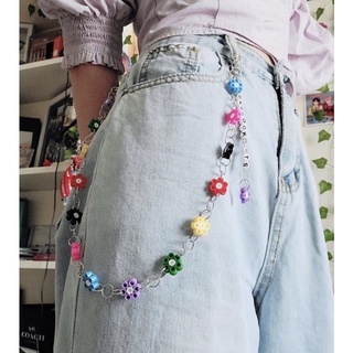 Dây xích quần hoa cúc belt chain
