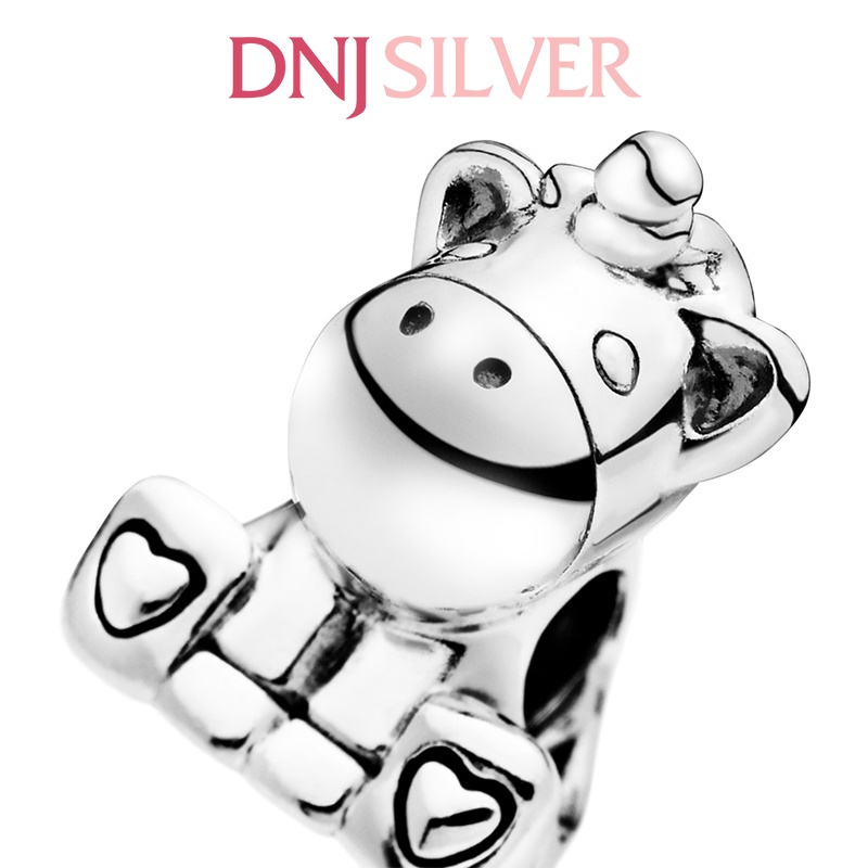 Charm bạc 925 cao cấp, hàng chuẩn bạc - Charm Bruno the Unicorn thích hợp để mix vòng tay charm - DN275