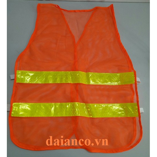 Áo Ghi lê lưới phản quang có dây thun (ảnh thật)