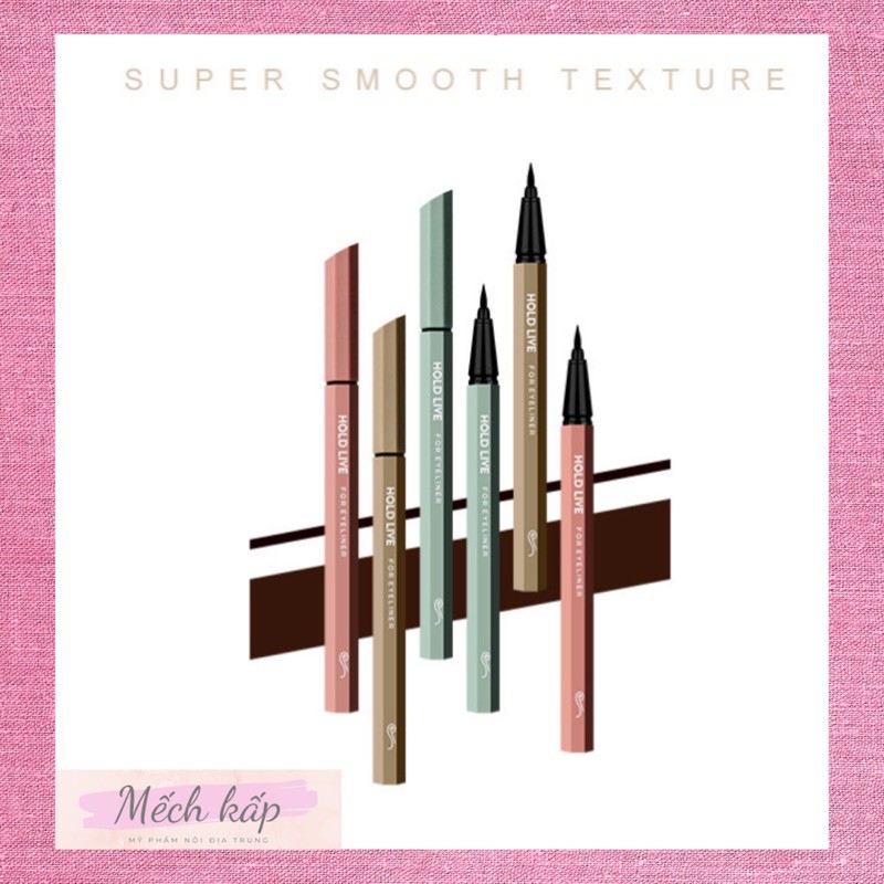 [ HOLDLIVE ] eyeliner bút kẻ mắt holdlive không thấm nước không trôi