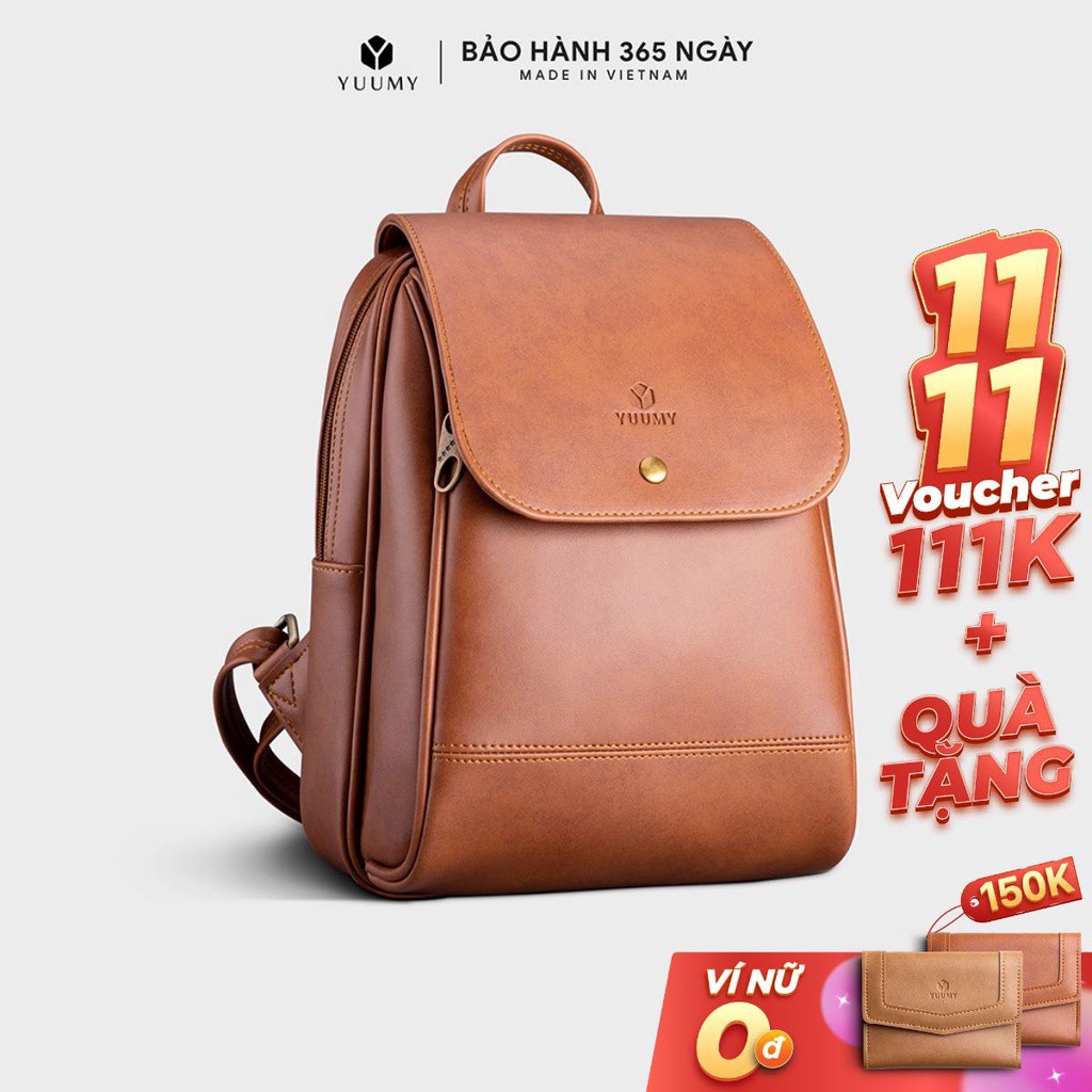 Balo nữ thời trang YUUMY mellow YBA28 phong cách dễ thương - Hàng nhập khẩu