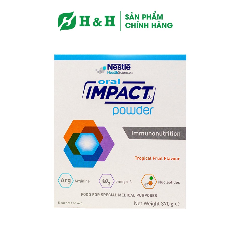 Sữa dinh dưỡng y học CHO BỆNH NHÂN UNG THƯ, TRƯỚC VÀ SAU PHẪU THUẬT - ORAL IMPACT POWDER -