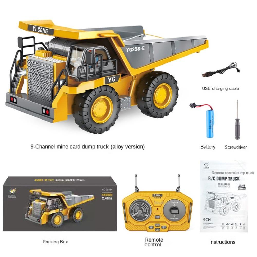 Mô Hình Máy Xúc Điều Khiển Từ Xa Độc Đáo