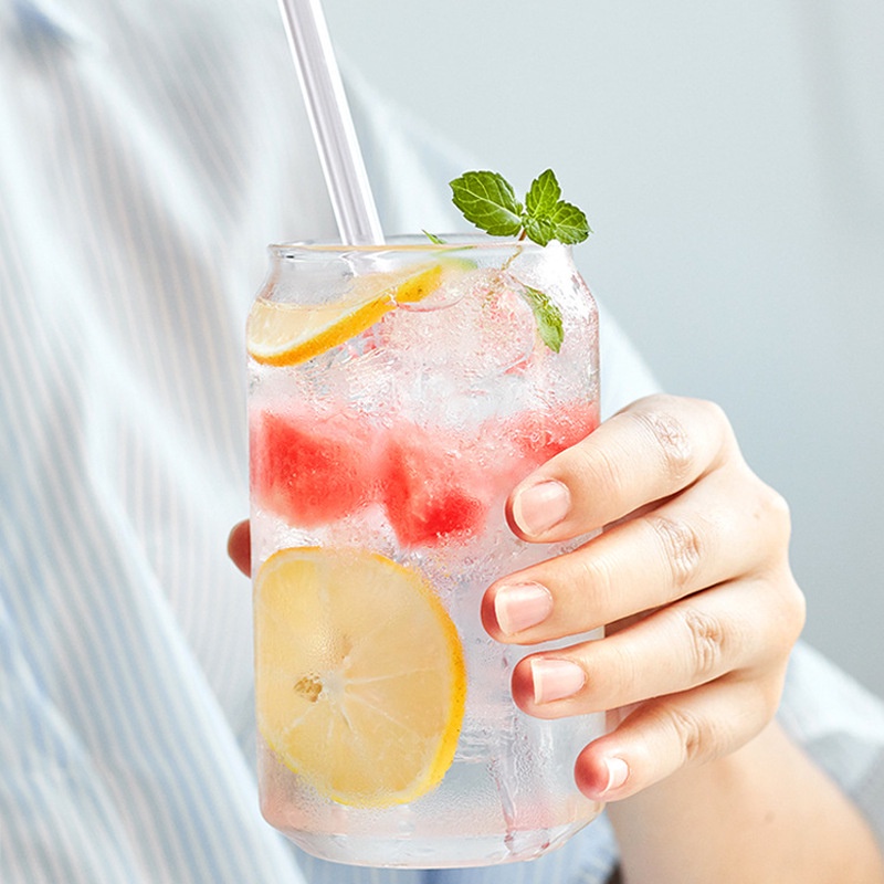 Ly thủy tinh hình lon bia dung tích 480ml