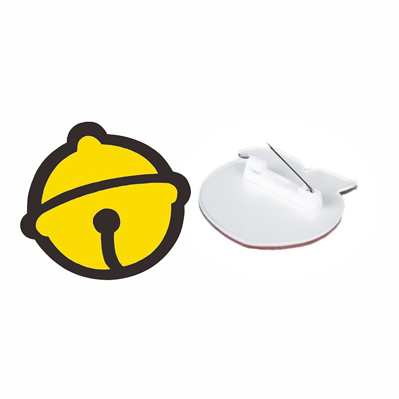 Ghim Cài Áo Hình Mèo Máy Doraemon Bằng Acrylic Dễ Thương