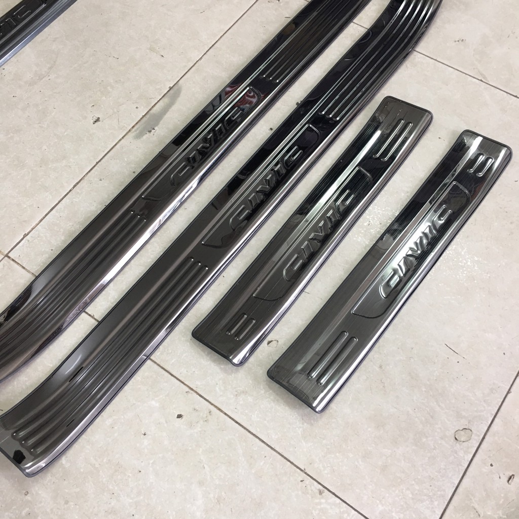 Ốp bậc trong + ngoài Titan HONDA CIVIC 2017-2021