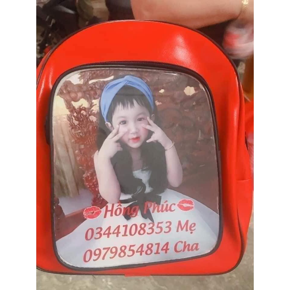 Balo cho bé - In hình bé theo yêu cầu - Sale khủng