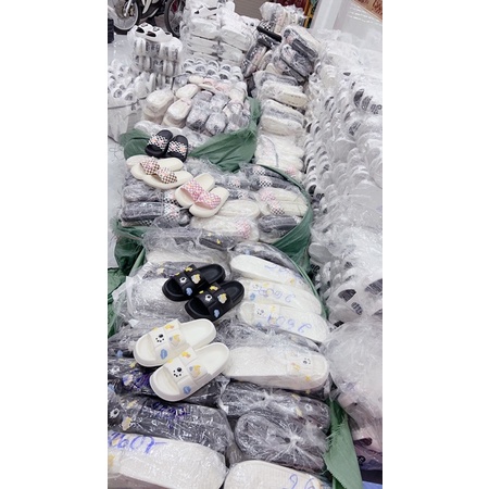 Dép Bánh Mì Ca Rô Cô Gái ( form chuẩn )