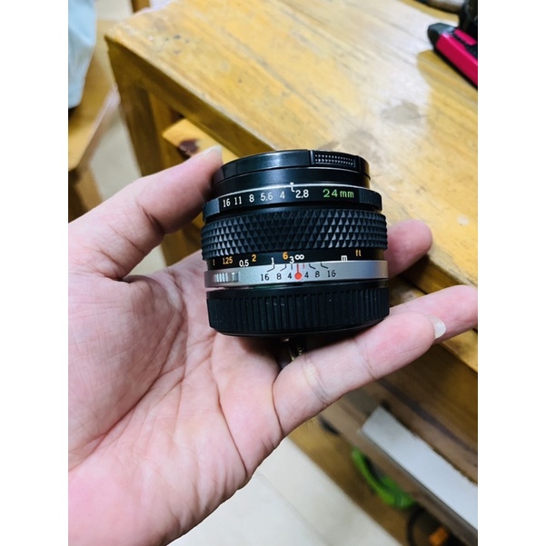 lens Olympus Zuiko 24mm f2.8 ngàm OM dùng cho Olympus OM1 OM2 OM10 OM4