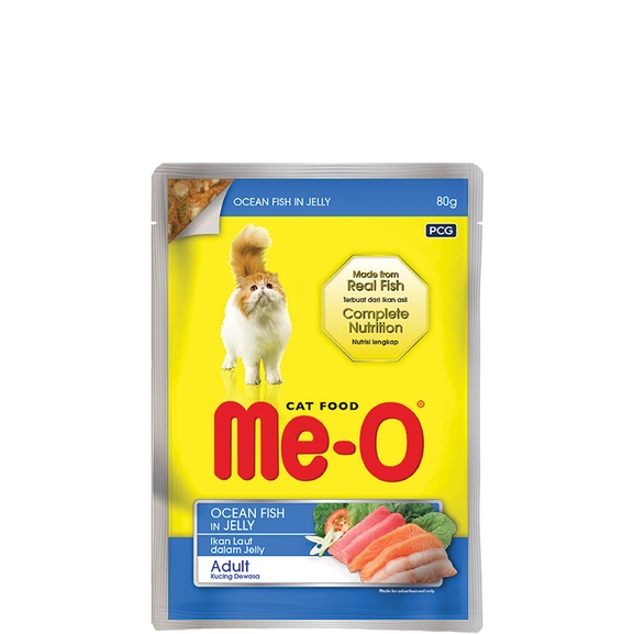 Pate ướt cho mèo cat food Me-o gói 80g