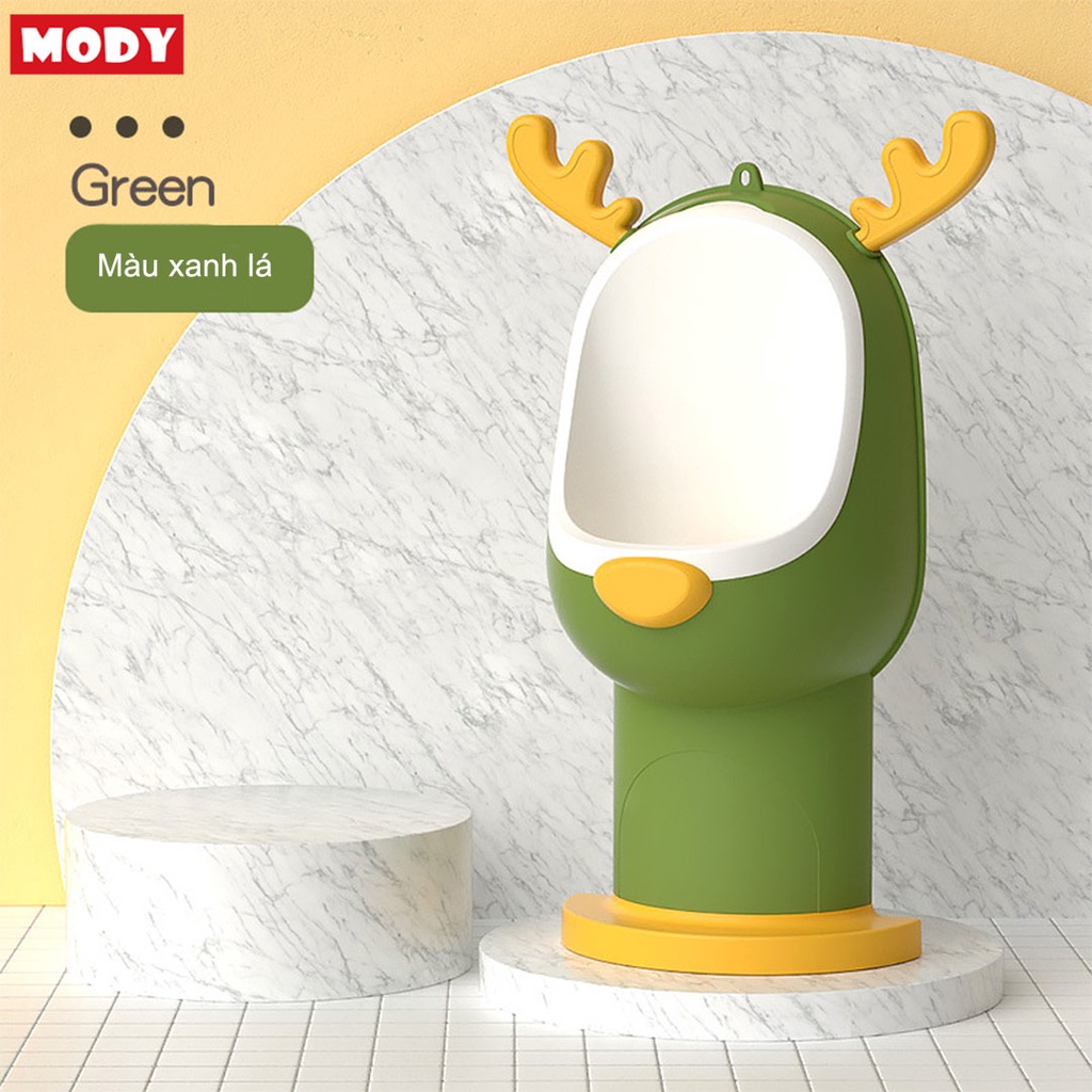 Bồn tiểu đứng vệ sinh cho bé trai có ống dẫn thải đi kèm Mody M5050