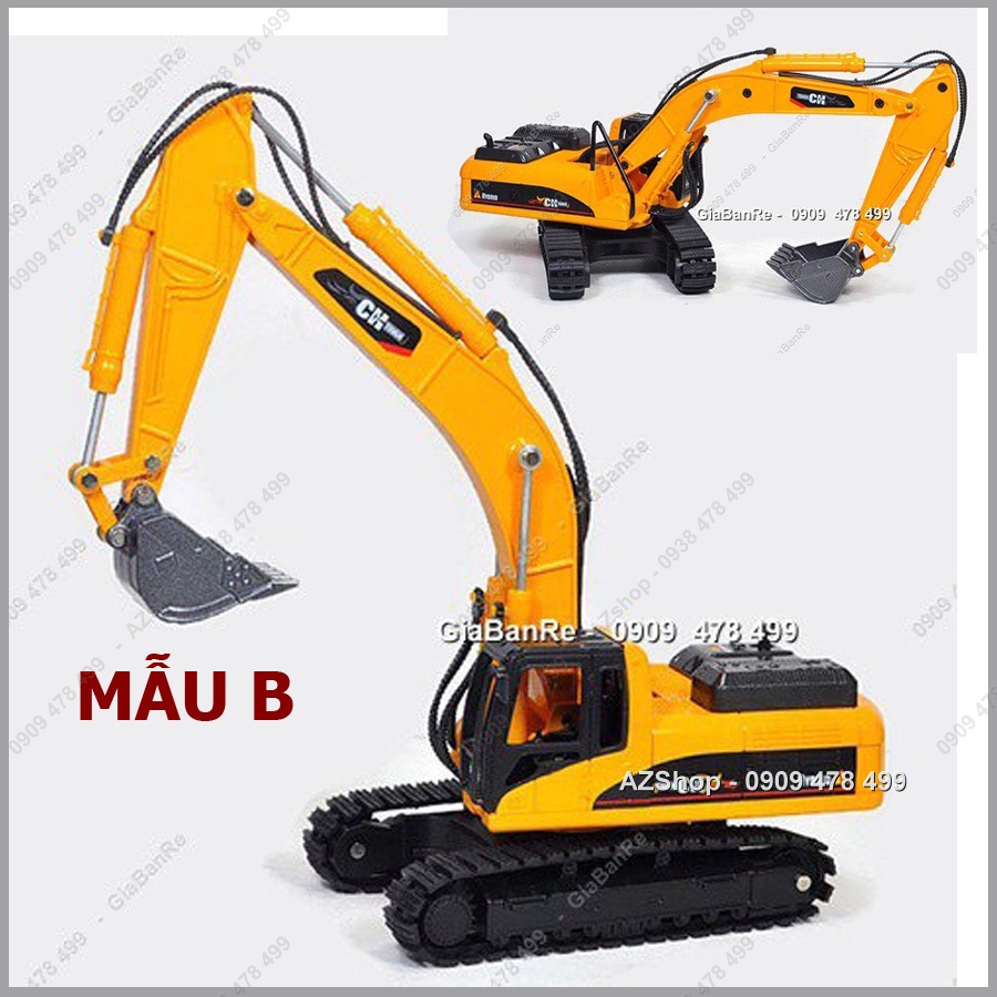 Mô Hình Xe Múc Đào Bánh Xích Tỉ Lệ 1:50 - 9969
