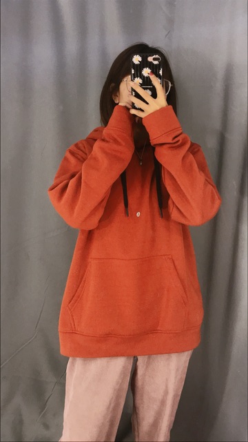 Áo Hoodie nỉ bông Trơn Basic Unisex | BigBuy360 - bigbuy360.vn