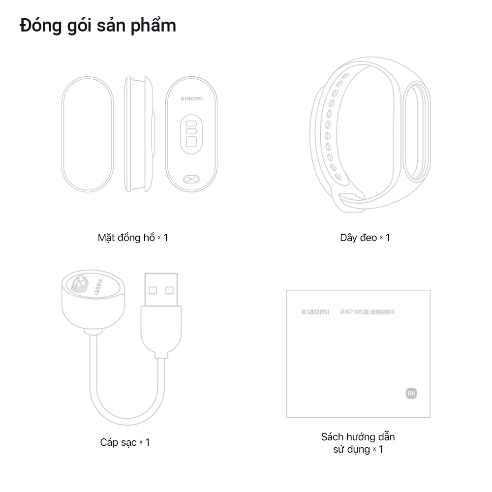 [ Bản Quốc Tế ] Vòng tay theo dõi sức khoẻ Mi Band 7 Xiaomi ｜mi band 6- Đồng hộ thông minh | BigBuy360 - bigbuy360.vn
